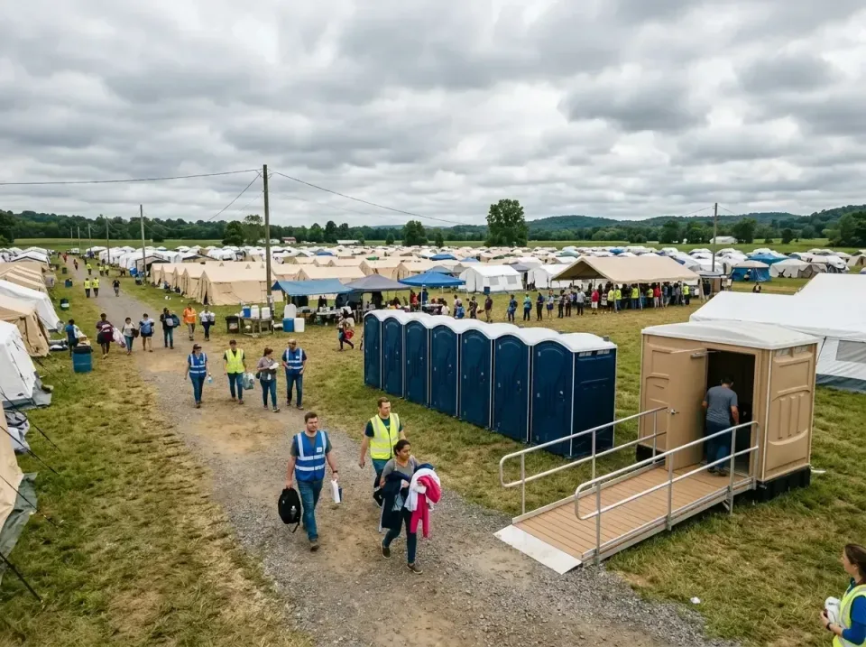 disaster-relief-camp-restrooms-010 — frequently asked questions, Dumpster & Portable Bathrooms Rental in Quail Ridge, FL